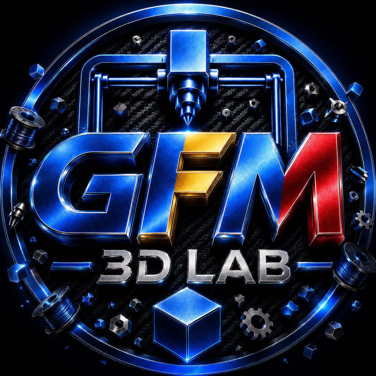 GFM 3D Lab logo